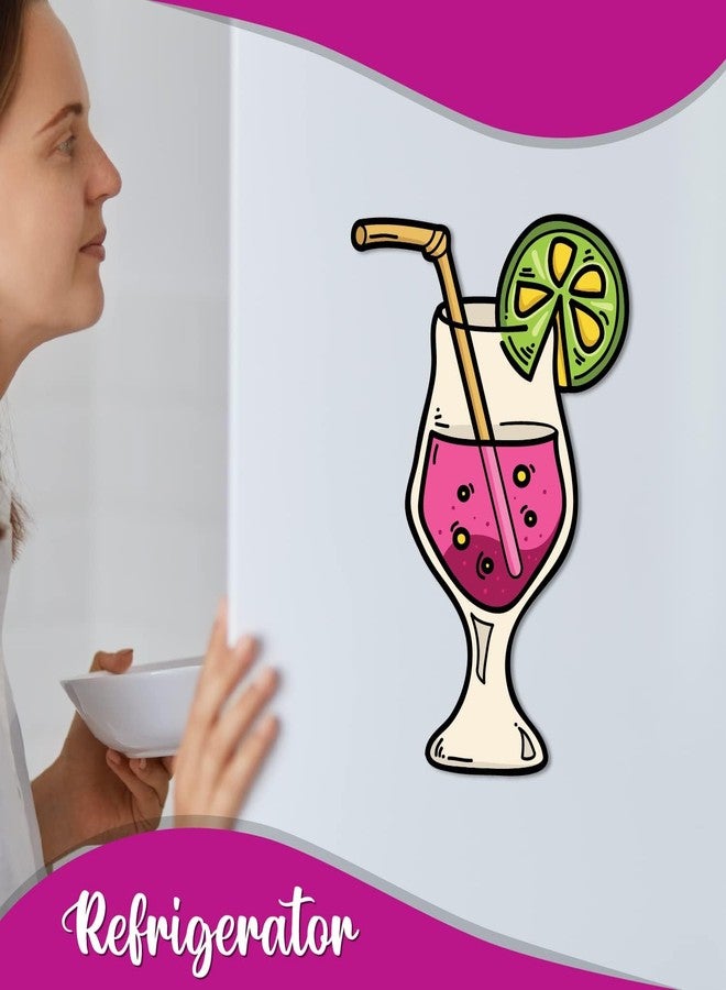 Bhai Please Cocktail Wooden Fridge Magnet - Christmas, Secret Santa Gifts - Image 5